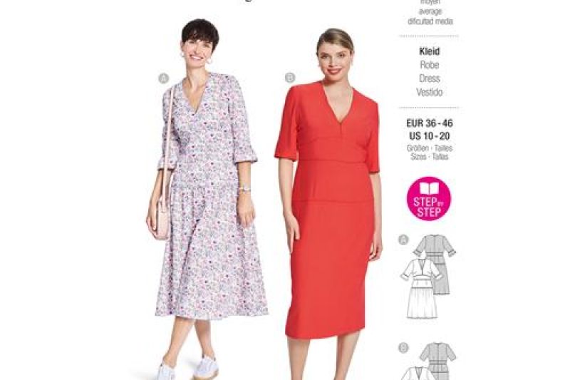 Burda Style, Naaipatroon jurk 5820-1