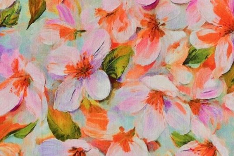 Viscose-crepe-stof-bloemenprint-P583