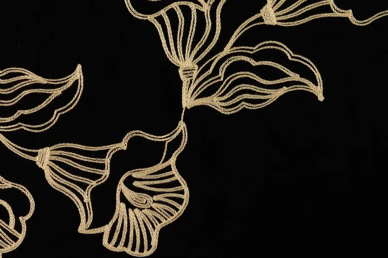 Geborduurde-katoen-stof-bloemen-P313