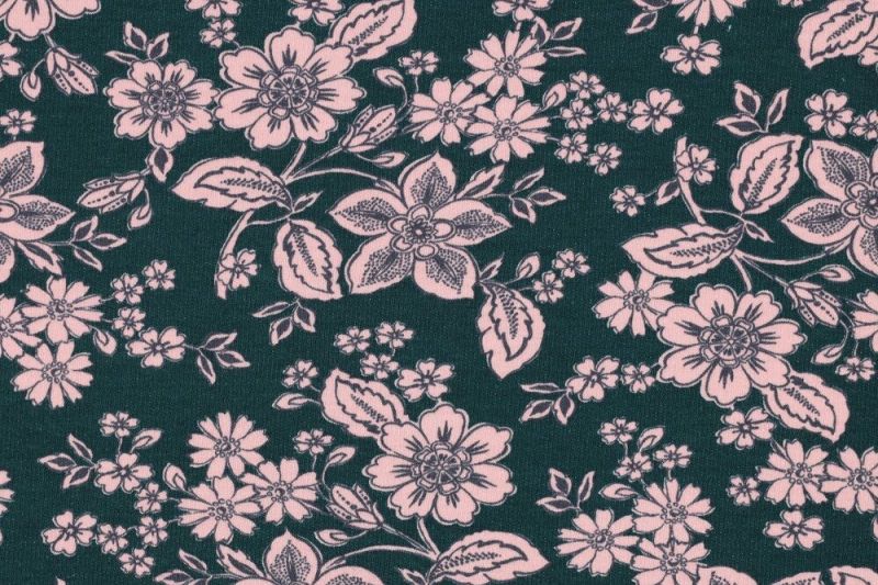 French-terry-stof-brushed-bloemen-d074