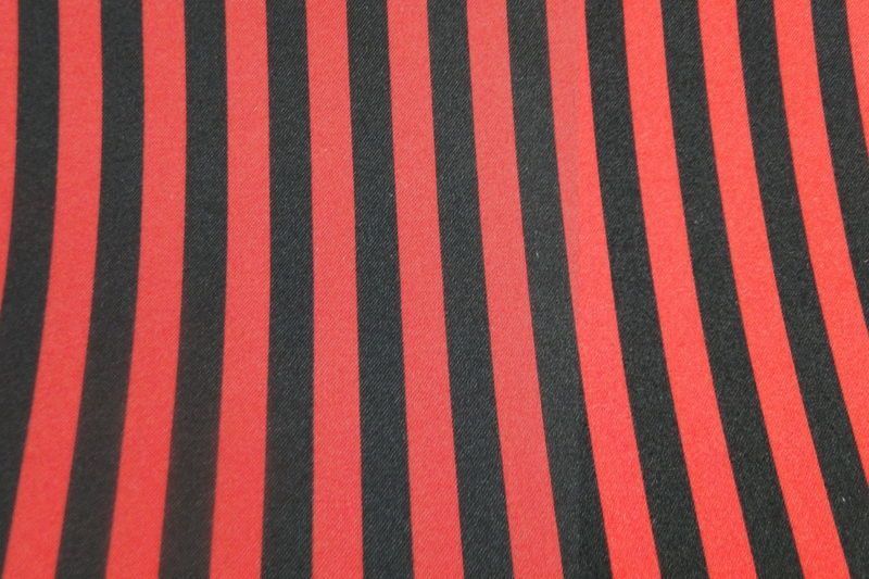 Texture Stof met rood zwarte lengte streep