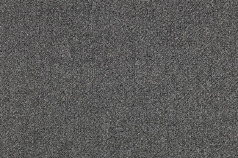 Viscose gabardine stof, geborsteld stretch, grijs. A.061-1