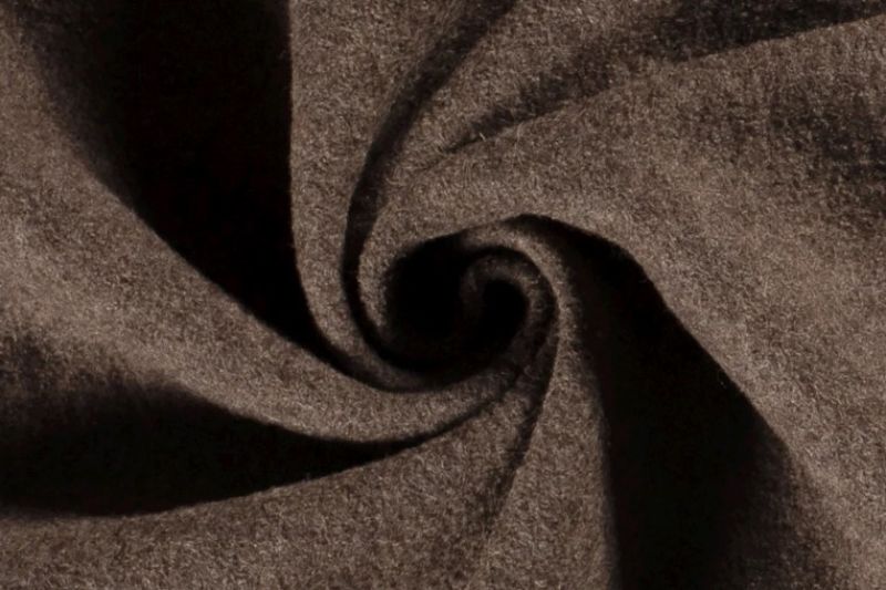 Wol-boucle-stof-donkerbruin-d0112
