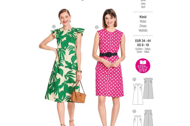 Burda-style-naaipatroon-jurk