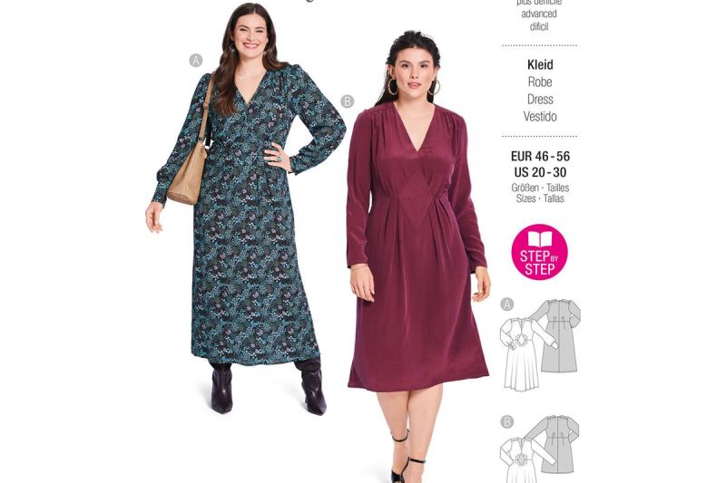 Burda Style, Naaipatroon jurk 5748-1