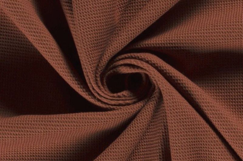 Wafeldoek-stof-terra-WA014