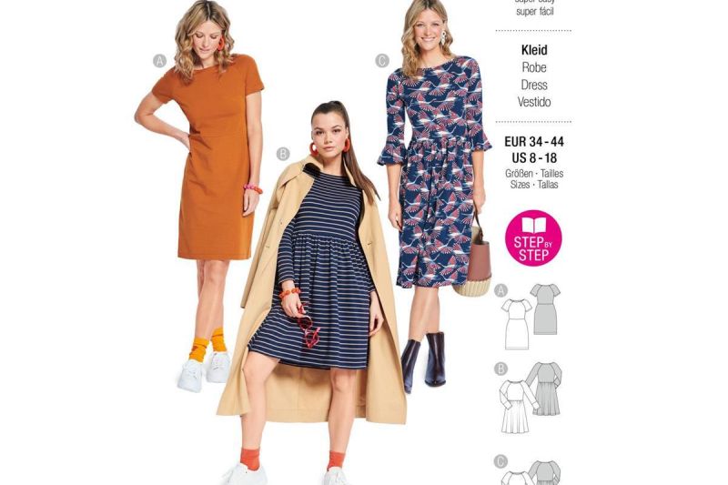 5708 | burda | Naaipatroon | jurken |
