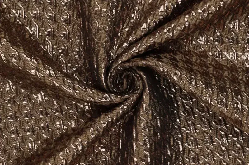 Jacquard-stof-pied-de-poule-print-y702