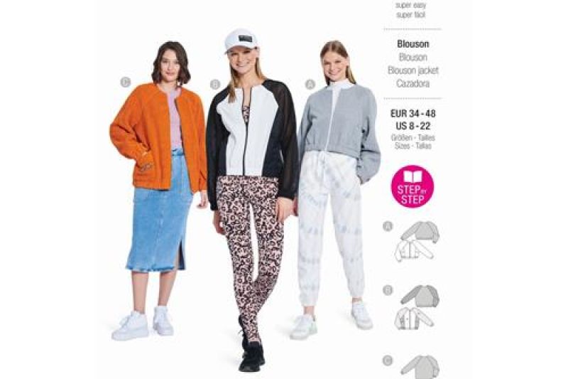 Burda Style, Naaipatroon blouse, 5848-1