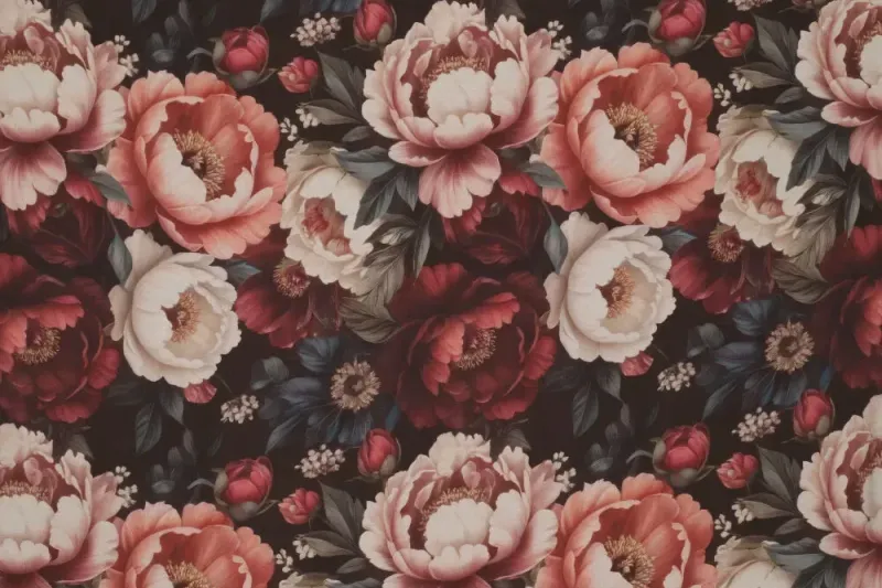 Viscose-stof-bloemenprint-P1073