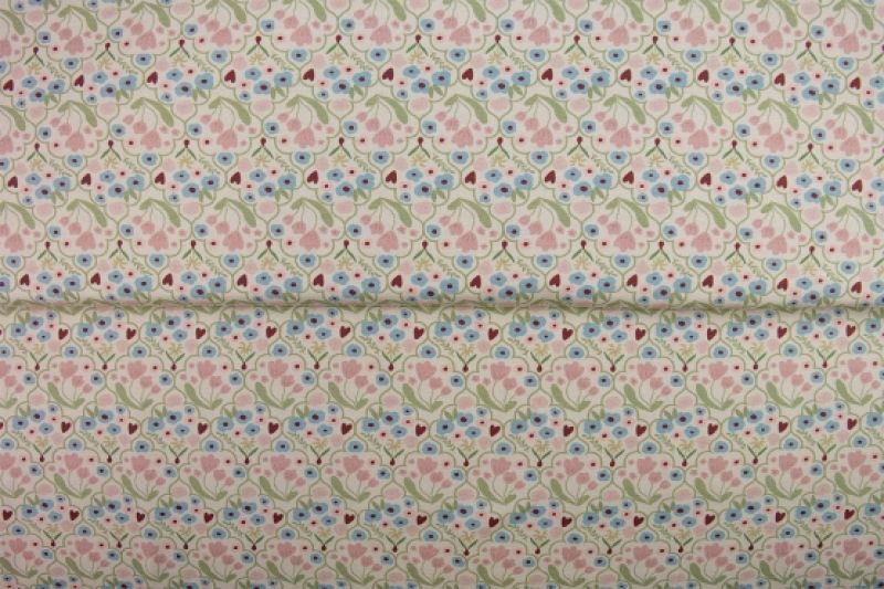 Stenzo-tricot-katoen-stof-bloemen-en-hartjes-y974