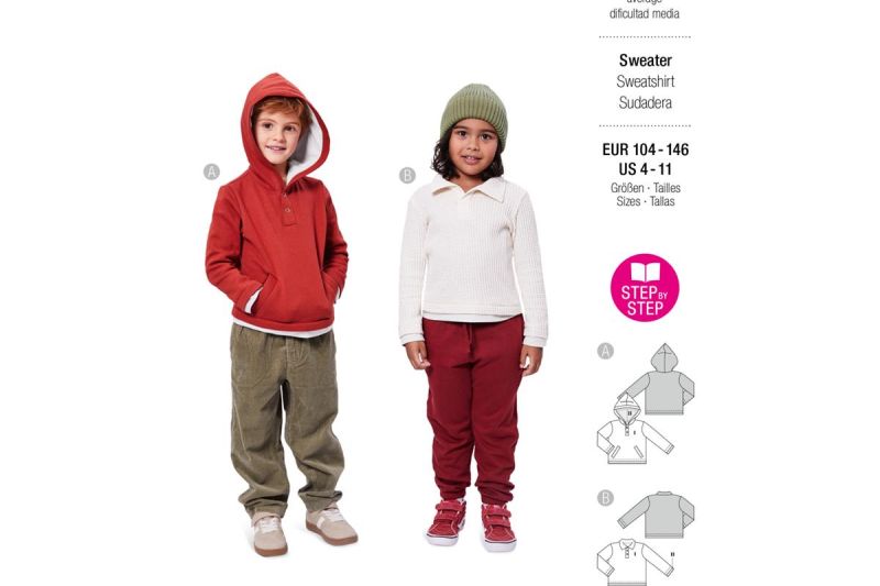 9185-Burda-kinder-naaipatroon-sweatshirt.