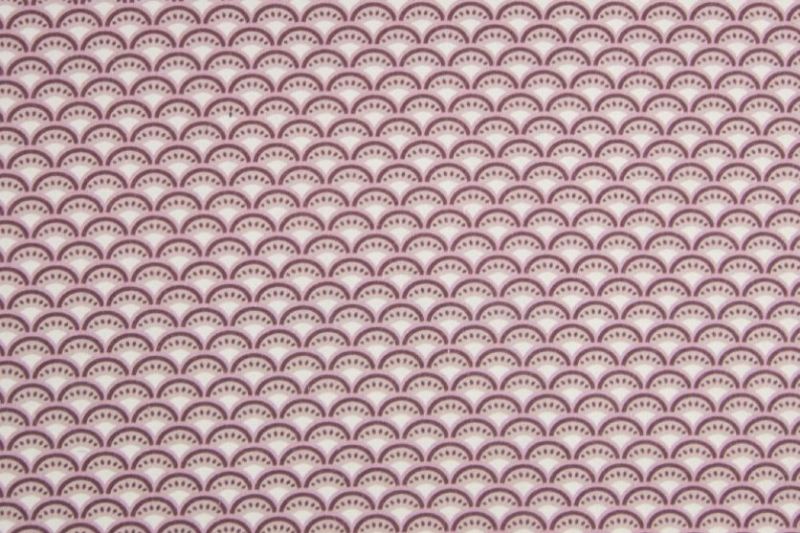 Z0225-katoen-stof-boogjes-oud-paars-roze-off-white