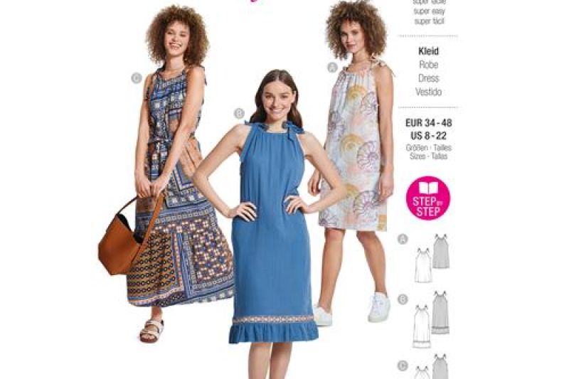 Burda Style, Naaipatroon jurk 5810-1