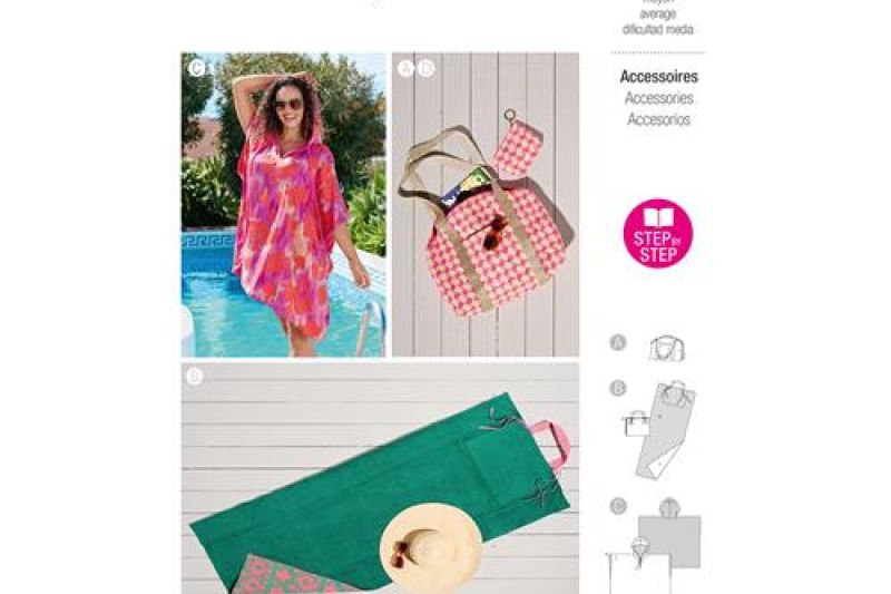 Burda Style, Naaipatroon strand accessoires 5807-1