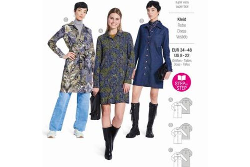 Burda Style, Naaipatroon jurk, 5854-1