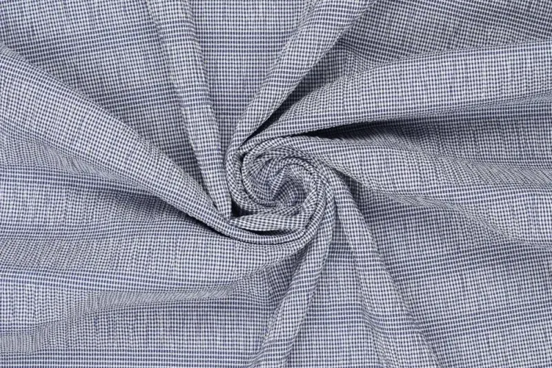 Seersucker-smok-stof-fijne-ruit-P228