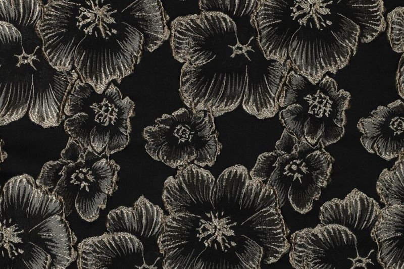 Jacquard-stof-bloemenprint-p027