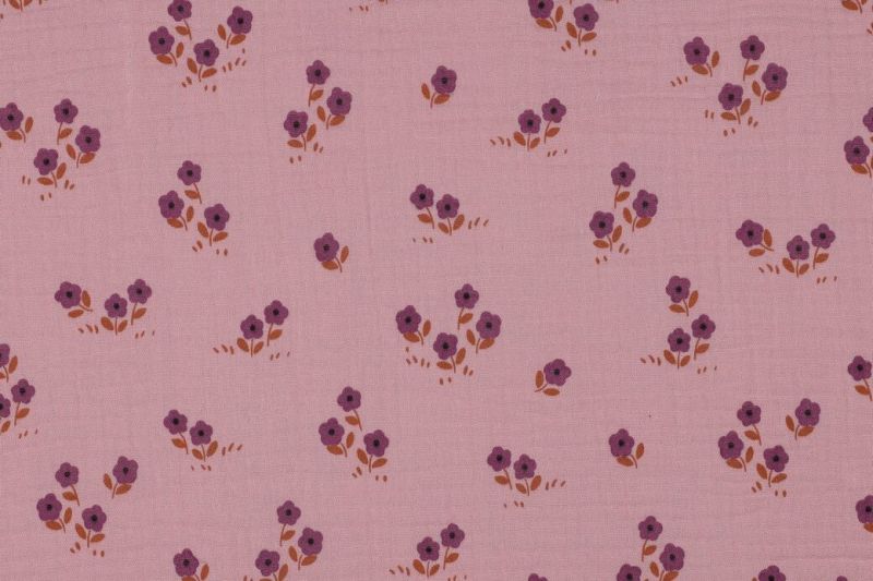 Hydrofiel-mousseline-stof-bloemetjesprint-P156