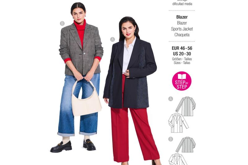 5601Burda-naaipatroon-blazer