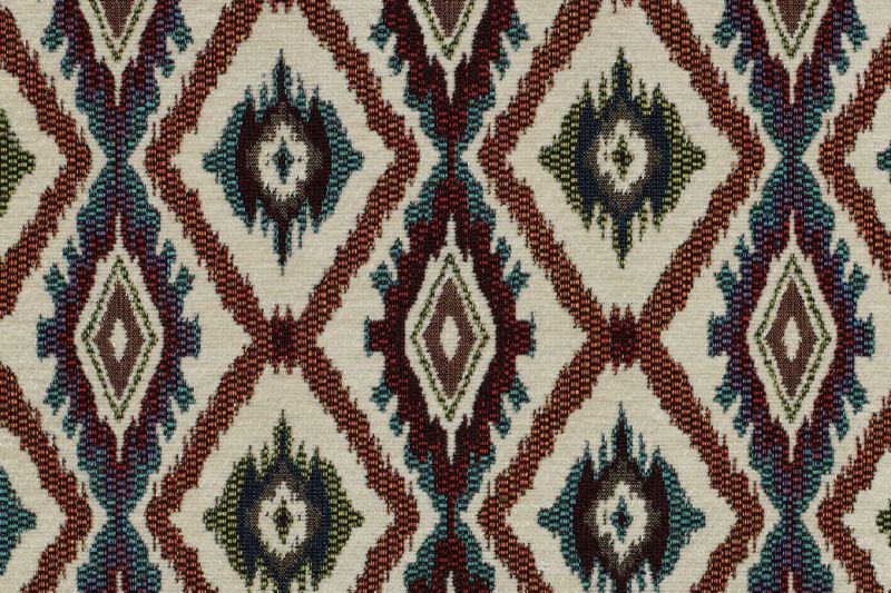 Gobelin-stof-chenille-abstracte-print-P825