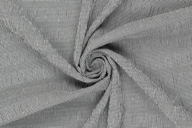 Seersucker-smok-stof-fijne-ruit-P226