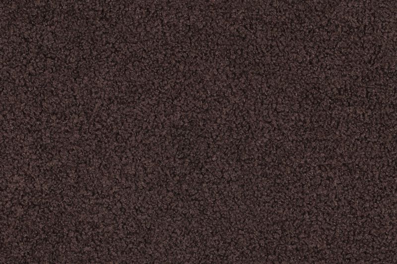 Teddy fleece stof, dubbelzijdig, bruin. A.211-1
