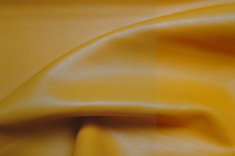 Nappa Leather skai stof oranje