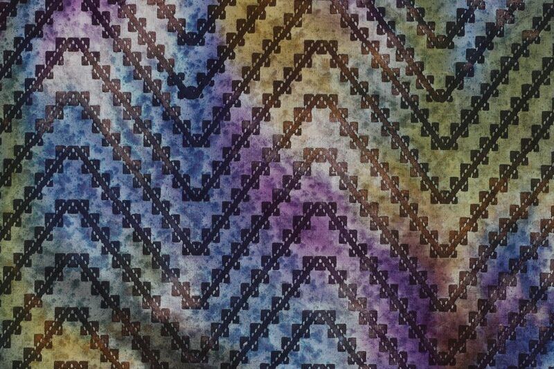 Batik-stof-zigzagprint-d0703