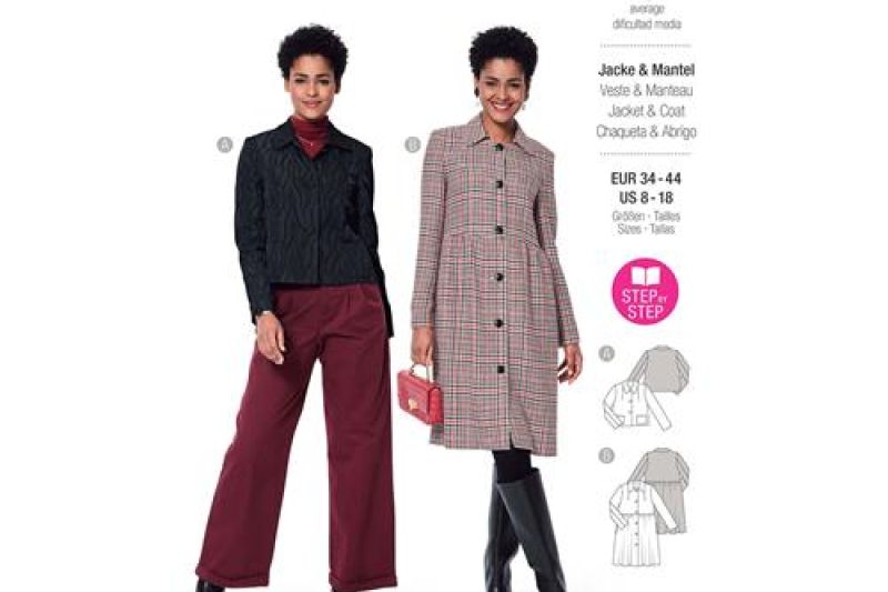 Burda-style-naaipatroon-jas-5958