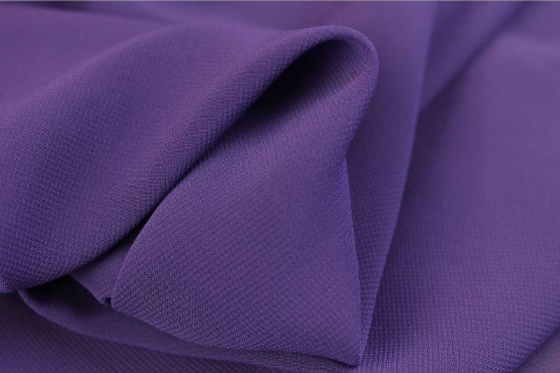 Voile chiffon stof, paars. VC025A-1
