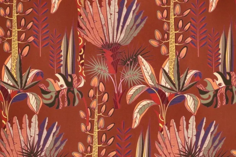 Viscose-slub-stof-jungle-print-P234