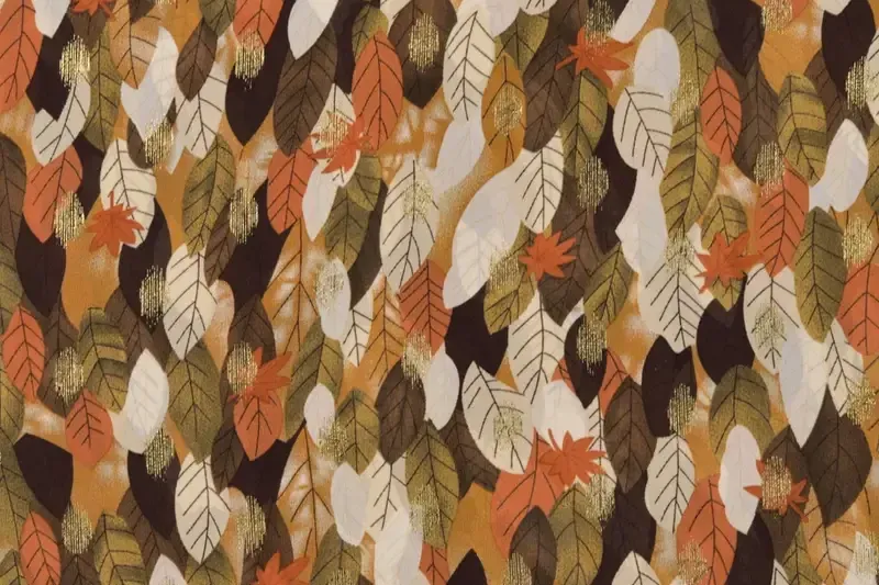 Poly-voile-stof-blaadjesprint-P249