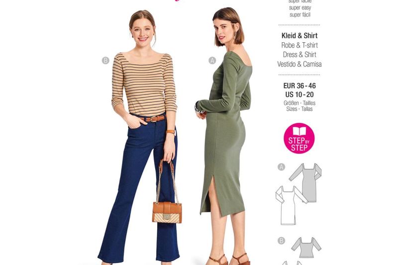 5738-burda-naaipatroon-jurk-en-t-shirt