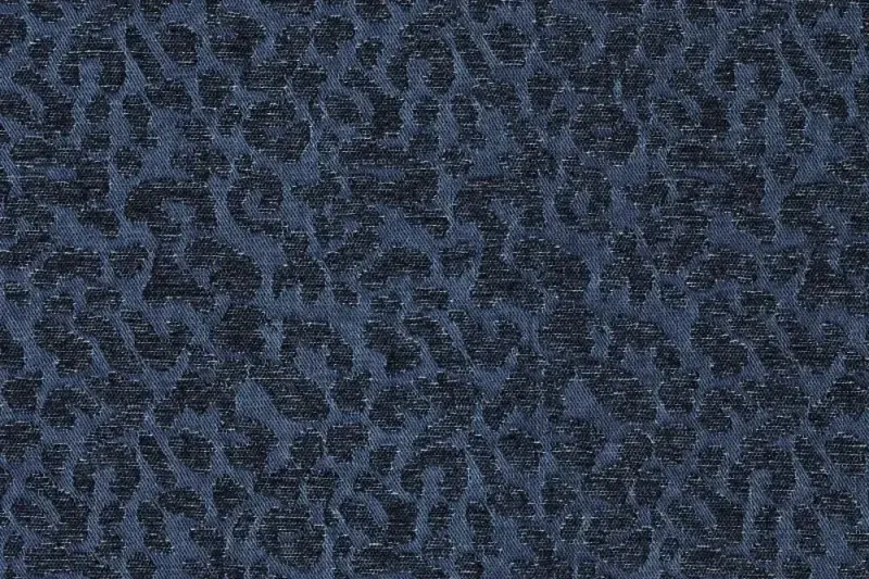 Jeans-denim-stof-panterprint-chenille-y724