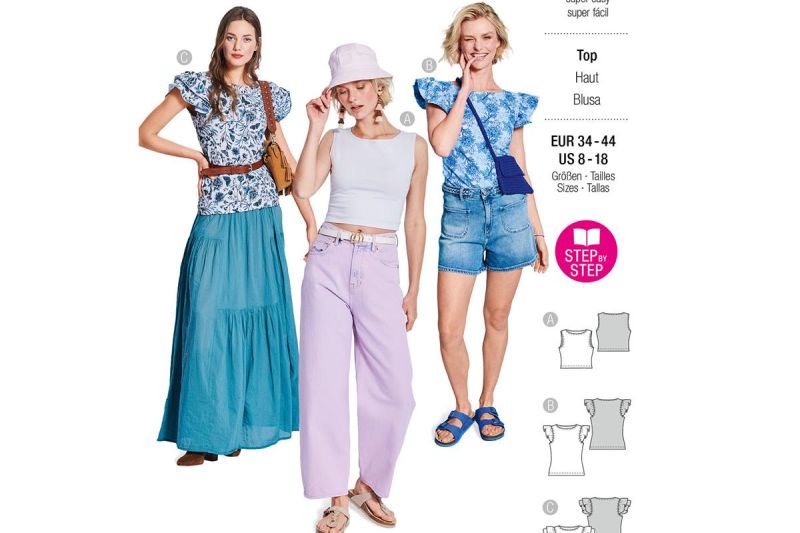 Burda-naaipatroon-Top