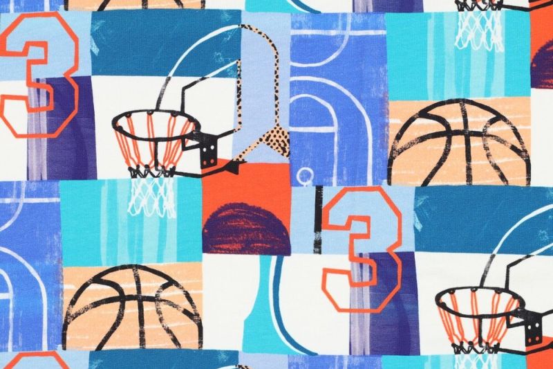 French-terry-stof-digitale-basketbalprint-y631