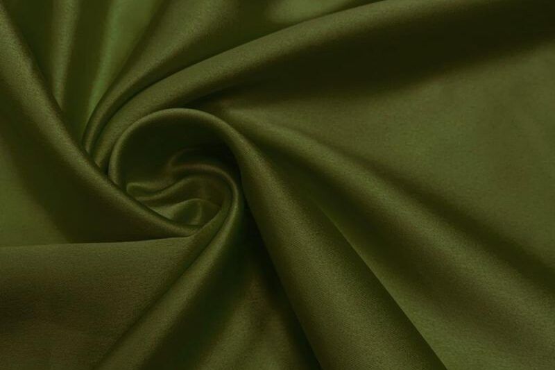 Stretch-satijn-stof-olijfgroen-ST312