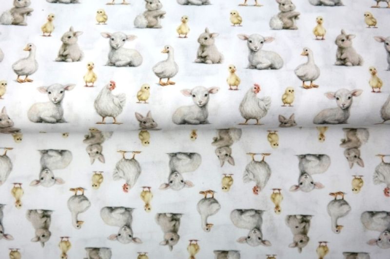 Stenzo-poplin-katoen-stof-dierenprint-y487
