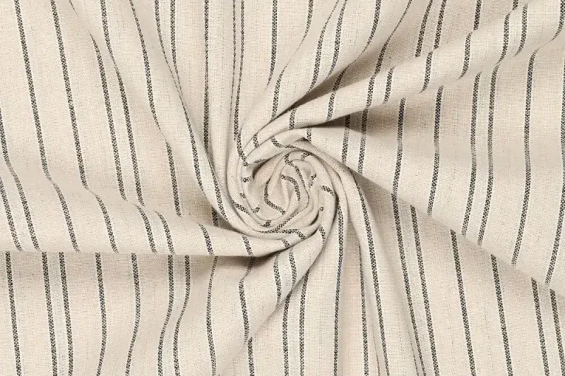 Linnen-katoen-stof-lurex-streep-motief-P256