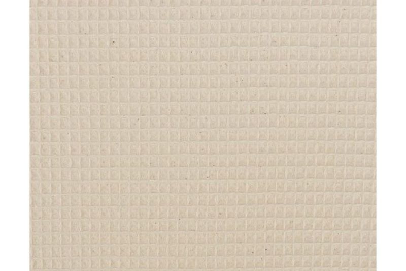 Wafeldoek stof, beige. WA1252-1