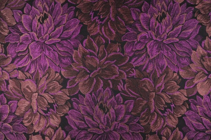 Jacquard-stof-bloemenprint-p026