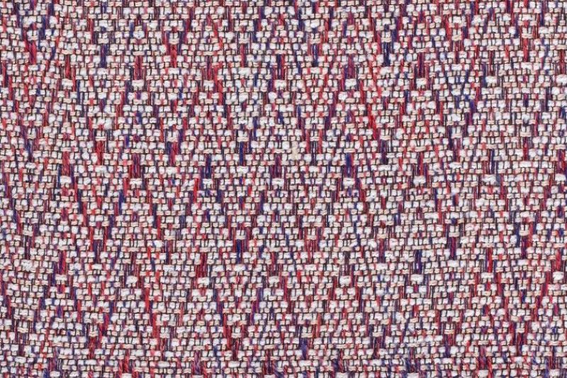 Boucle-mantelstof-visgraad-motief-x1076