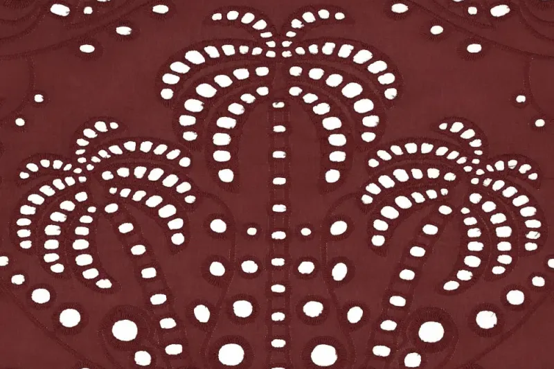 Broderie-stof-palmbomen-opengewerkt-P484