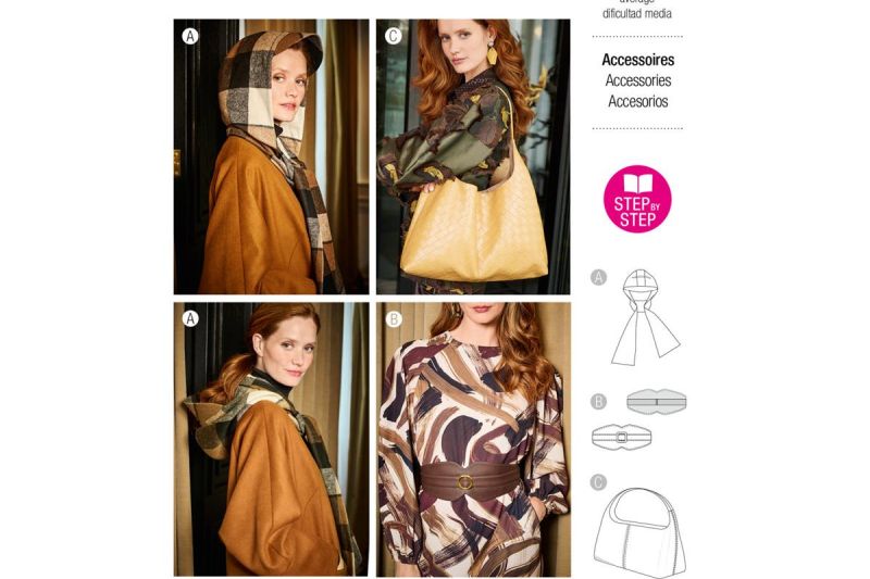 5611-Burda-naaipatroon-sjaal-riem-en-tas