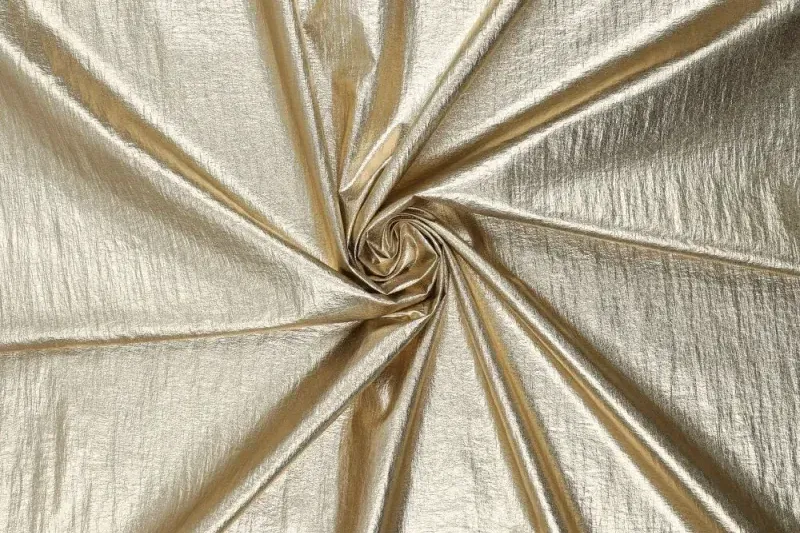 Crincle-metallic-nylon-stof-washed-goud-y729