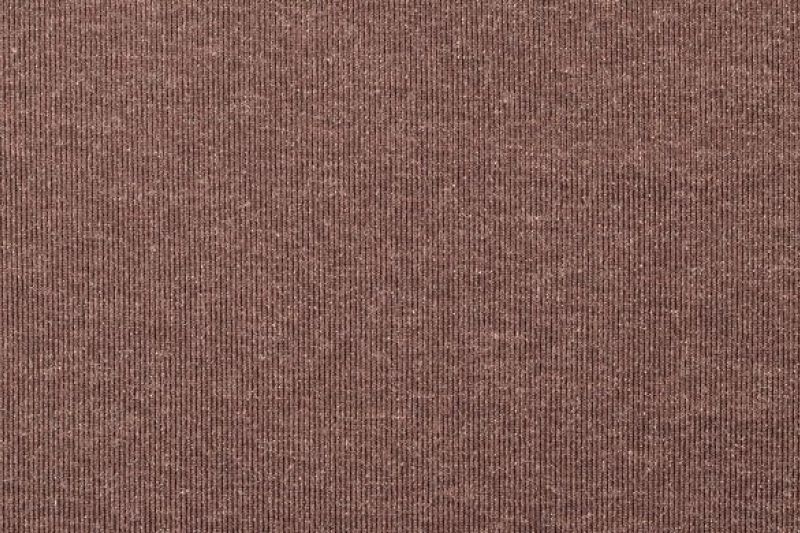 Gebreide rib stof, met glitter, bruin. P979-1