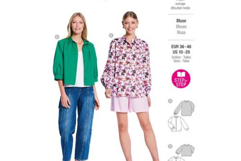 Burda Style, Naaipatroon blouse, 5847-1