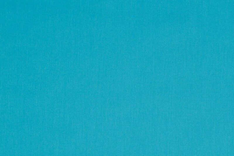 Poplin-katoen-stof-turquoise-cp060