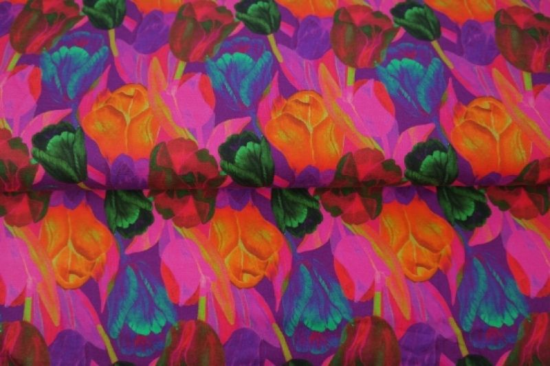 Stenzo-tricot-katoen-stof-winter-tulpen-x1394